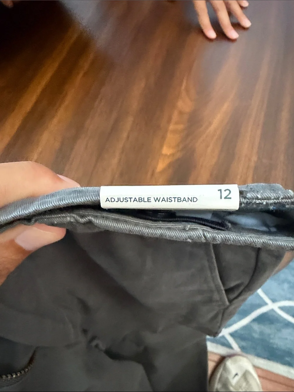 Lands’end Gray Straight-Leg Pants - 12s NWT